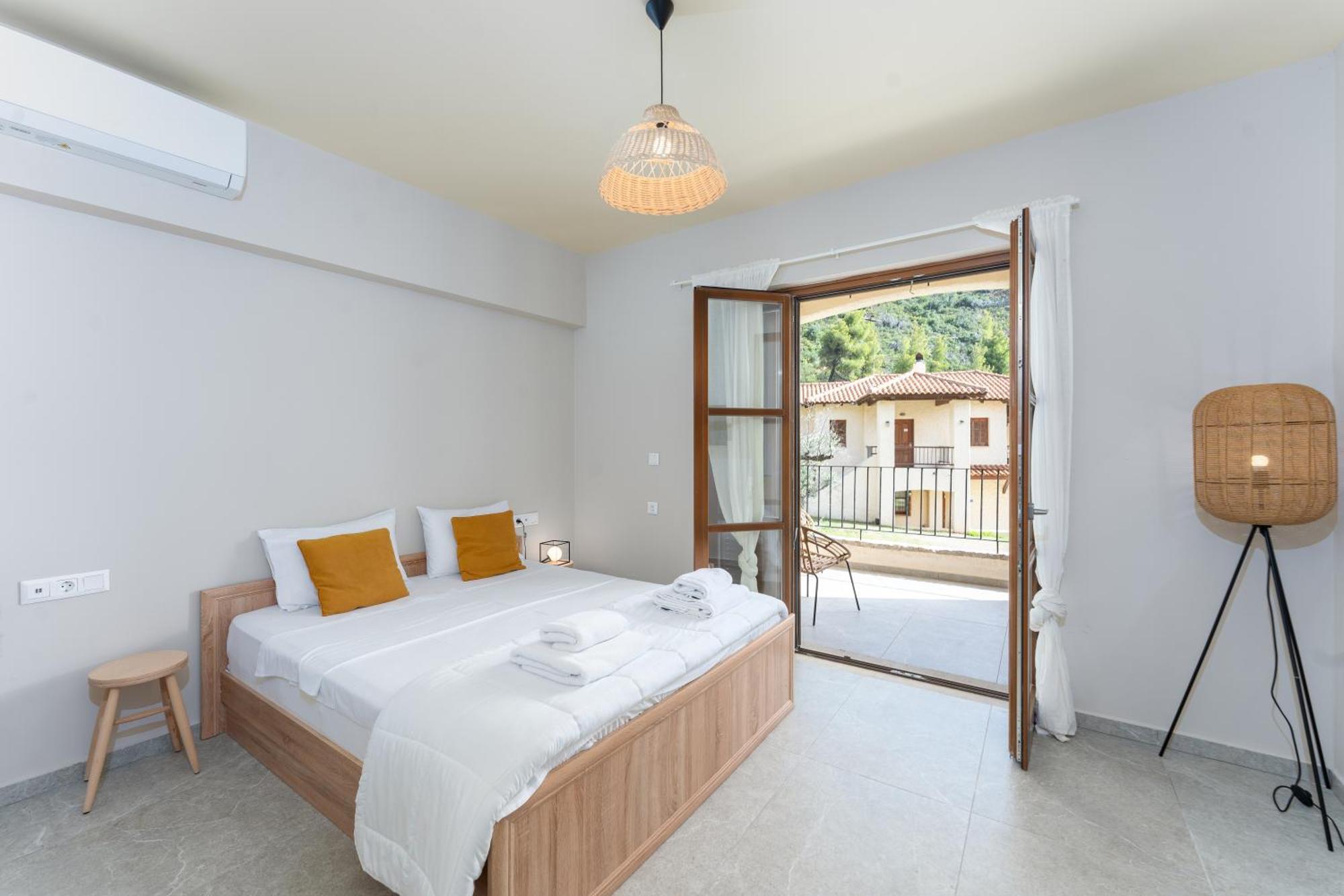 Kaminos Evia Hotell Límni Exteriör bild
