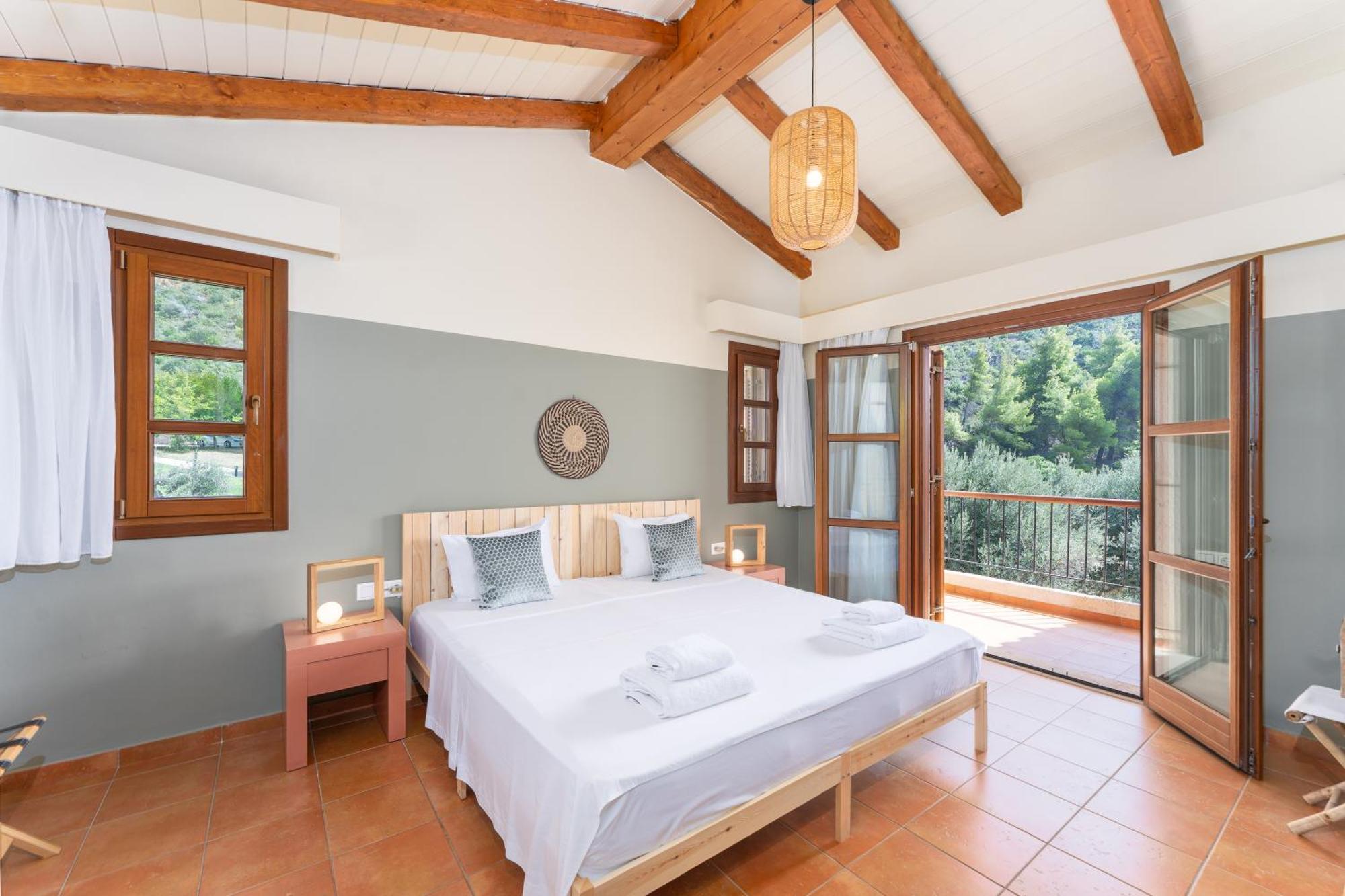 Kaminos Evia Hotell Límni Exteriör bild