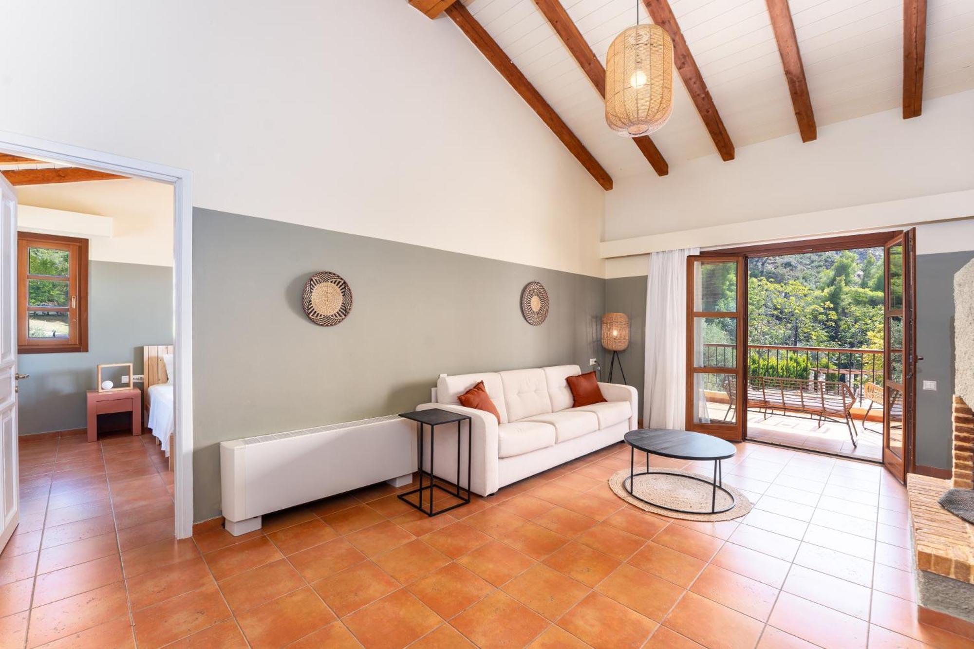 Kaminos Evia Hotell Límni Exteriör bild