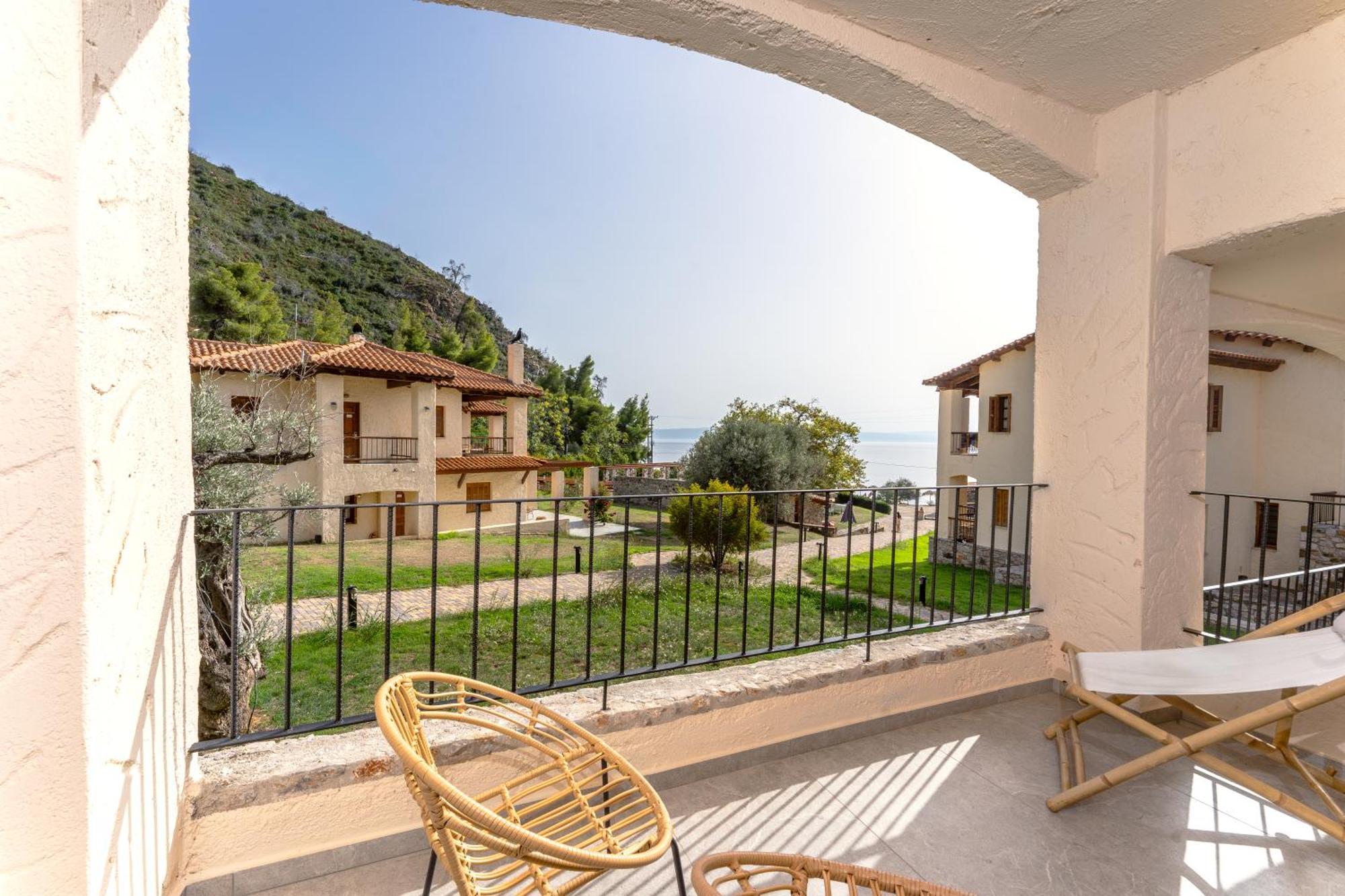 Kaminos Evia Hotell Límni Exteriör bild