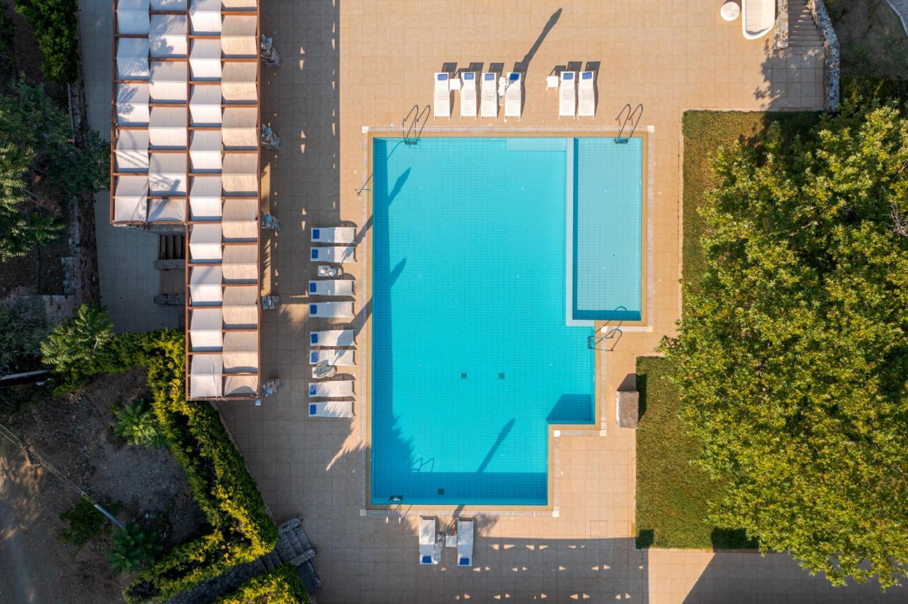Kaminos Evia Hotell Límni Exteriör bild