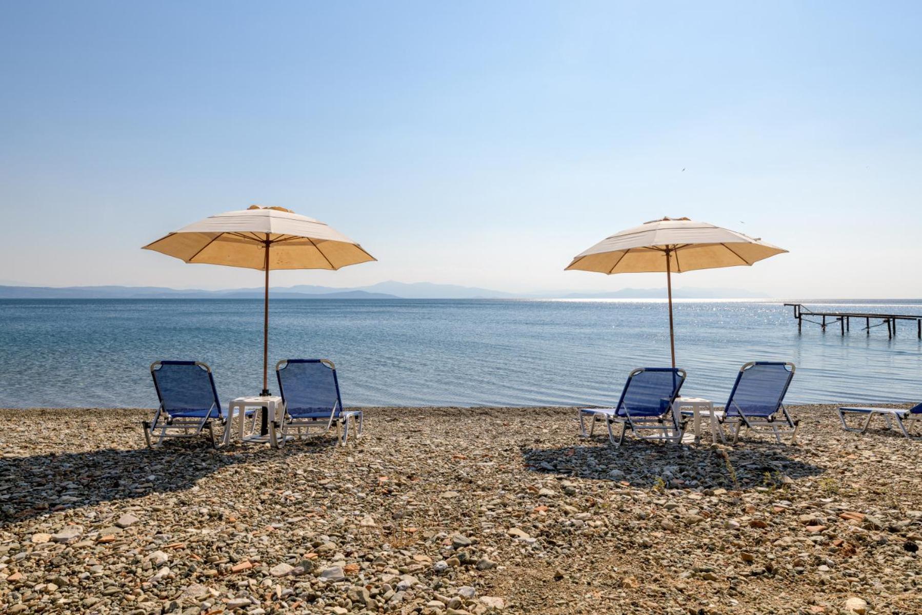 Kaminos Evia Hotell Límni Exteriör bild